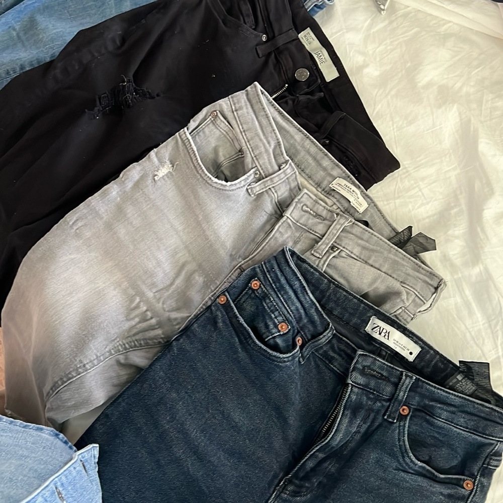 Skinny jean high waist bundle